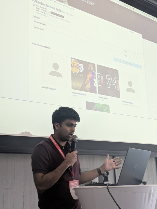 Presenting Eventyay work at FOSSASIA Summit